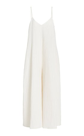 Carly Cotton And Linen-Blend Jumpsuit By Mara Hoffman | Moda Operandi