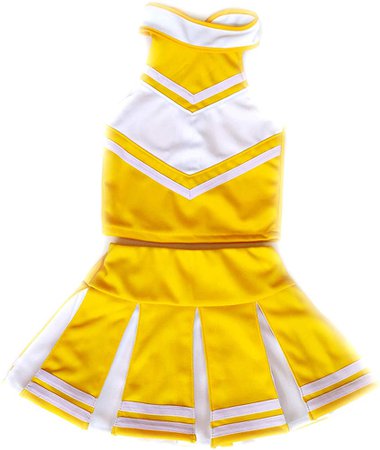 Amazon.com: Little Girls' Cheerleader Cheerleading Outfit Uniform Costume Cosplay Blue/White (S / 2-5): Gateway
