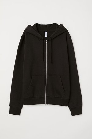 Hooded Jacket - Black - Ladies | H&M US