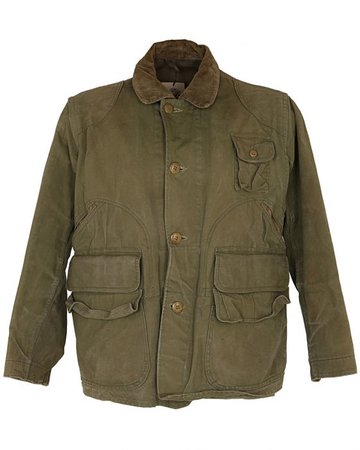 40s Vintage Red Head Brand Cloth Hunters Jacket - L Green £250 | Rokit Vintage Clothing