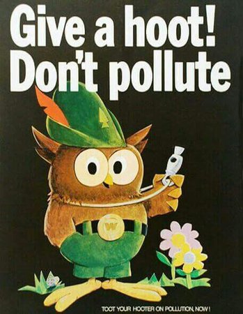 Woodsy Owl Give a Hoot Don't Pollute