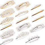 Amazon.com : 6 PCS Letter Hair Clip Gold Word Pearl Bobby Pins Sparkly Barrettes Bling Handmade Luxury Crystal Hair Jewellery Headwear Accessories for Women Girls : Beauty