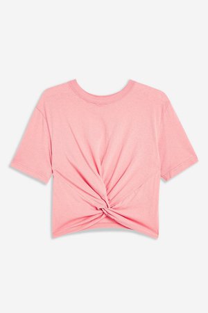 Twist Front T-Shirt | Topshop