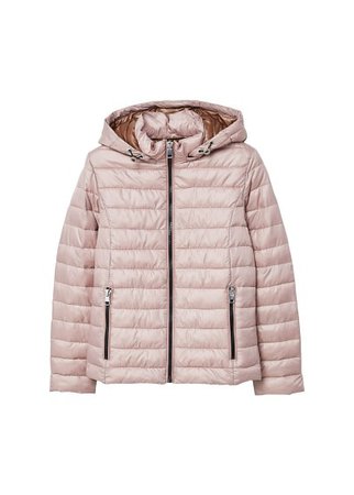 MANGO Mixed quilted jacket