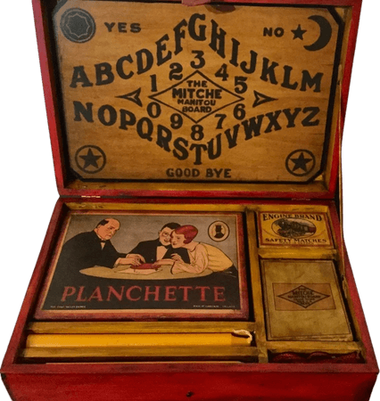 antique ouija board games spirits
