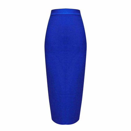 Sapphire blue skirt