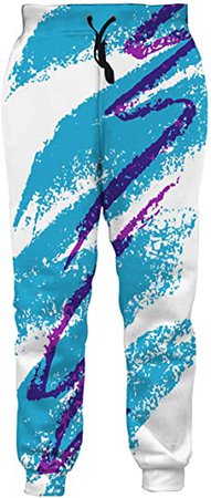 Amazon.com: Leapparel Men/Women 3D Joggers Pants Funny Graphic Sweatpants Unisex Casual Mens Sweatpants Sport Track Sweatpants Baggy: Clothing