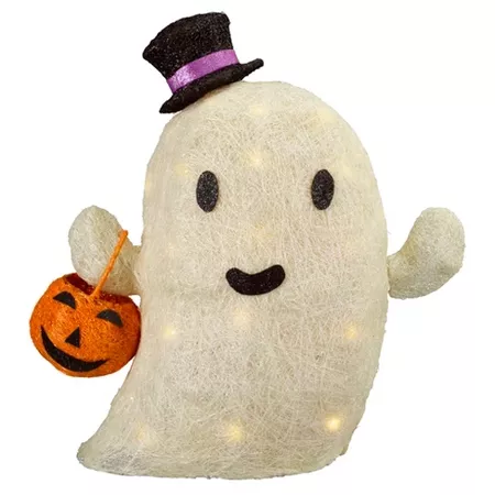 16.5'' Halloween Incandescent Sisal Ghost White - Hyde and Eek! Boutique : Target