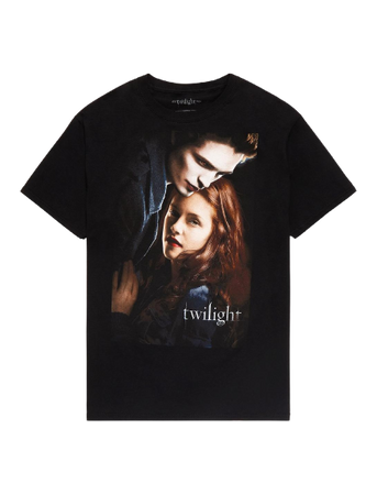 Hot Topic - Twilight Edward & Bella Poster Boyfriend Fit Girls T-Shirt