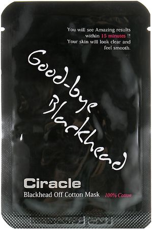 Μάσκα προσώπου αφαίρεσης μαύρων στιγμάτων - Ciracle Blackhead Off Cotton Mask | Makeup.gr