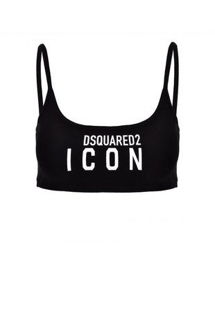 Dsquared2 Icon Sports Bra | Garment Quarter