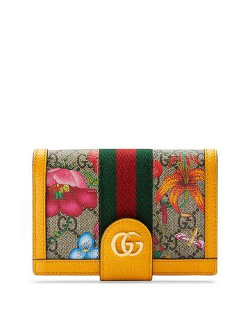 Gucci Ophidia GG Flora Passport Case | Neiman Marcus