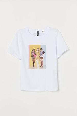 T-shirt - White/Clueless - | H&M GB