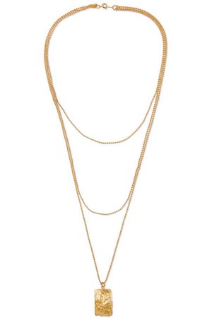 1064 Studio | Gold-plated necklace | NET-A-PORTER.COM