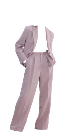 Zara pink suit