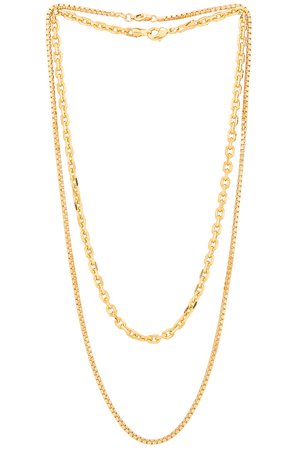 Jordan Road Jewelry Ojai Necklace Stack in Gold | FWRD