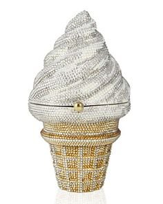 Judith Leiber Ice cream cone minaudière clutch