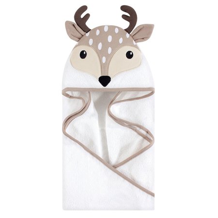 Hudson Baby Animal Face Hooded Towel, Little Fawn | Baby and Toddler Clothes, Accessories and Essentials