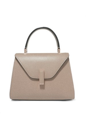 Valextra | Iside mini textured-leather shoulder bag | NET-A-PORTER.COM