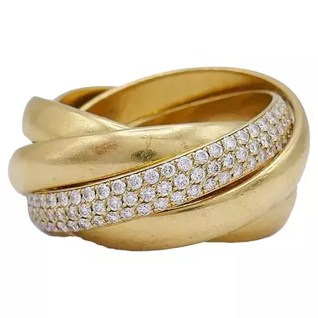 Tiffany and Co. Paloma's Melody Ring Five-Band Estate Jewelry For Sale at 1stDibs