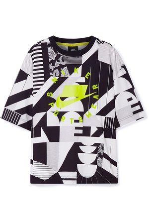 Nike | Oversized printed cotton-jersey T-shirt | NET-A-PORTER.COM