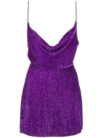 Retrofete Jil Sequin Mini Dress - Farfetch