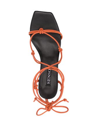 Shop Senso Jetta strappy leather sandals with Express Delivery - FARFETCH