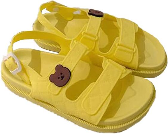 Amazon.com | Buckle Strap Fashion Platform Open Toe Sandals for Women Non-Slip Lightweight Stylish Summer Sandal | Platforms & Wedges