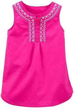 Amazon.com: Carter's Unisex Baby Embroidered Babydoll (Baby): Clothing