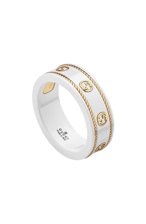 Gucci Icon White Zirconia Ring | Nordstrom
