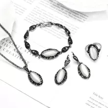Wyprzedaż gray jewelry set Galeria - Kupuj w niskich cenach gray jewelry set Zestawy na Aliexpress.com - Strona gray jewelry set