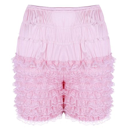Pink Ruffle Shorts 1