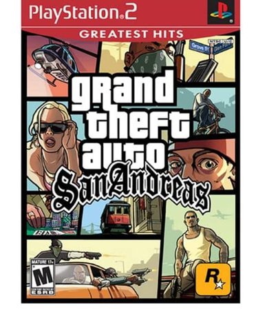 gta grand theft auto San Andras ps2 Playstation 2 y2k game
