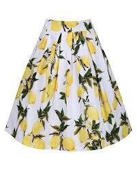 lemon skirt