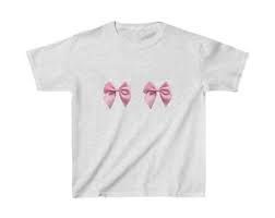 pink bow print graphic tshirt - Google Zoeken