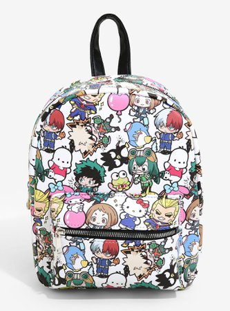 My Hero Academia X Hello Kitty And Friends Characters Mini Backpack