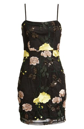 Lulus Embroidered Sequin Dress | Nordstrom