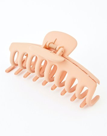 Matte Claw Clip in Pink | Glassons
