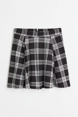 Jersey Circle Skirt - Black - Ladies | H&M US