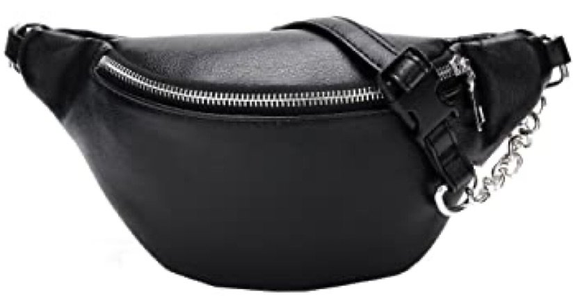 Leather bum bag