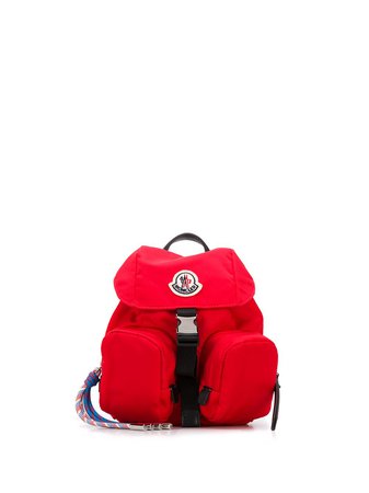 Moncler Logo Patch Mini Backpack - Farfetch