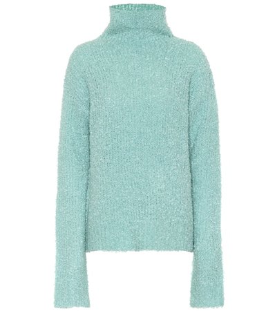 Mohair and wool-blend sweater
