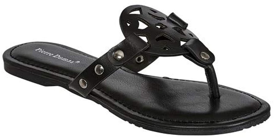 pierre dumas black sandals
