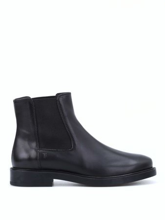Tod's Ankle Boots In Leather