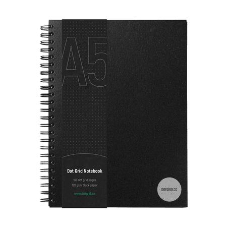 grid dots paper notebook