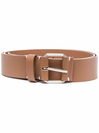 P.A.R.O.S.H. buckled leather belt