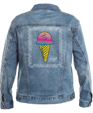 Jem Peanuts Collection- Men's Ice Cream Graphic Trucker Jacket & Reviews - Coats & Jackets - Men - Macy's