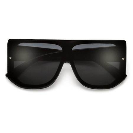 Oversize Sleek Shield Sunglasses - Sunglass Spot
