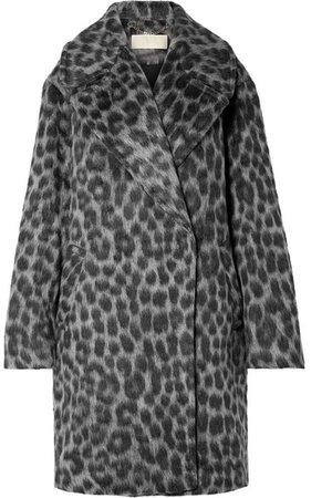 MICHAEL Michael Kors | Oversized leopard-print faux fur coat | NET-A-PORTER.COM