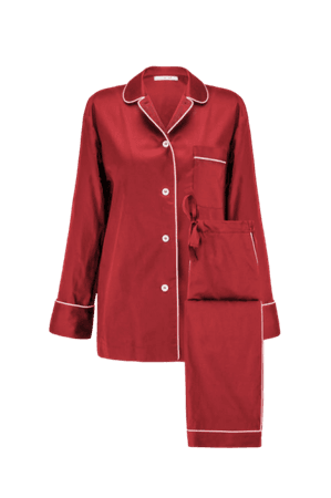 The Sleeper Marx Red Pajama Set with Pants